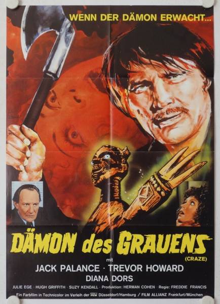 Dämon des Grauens originales deutsches Filmplakat